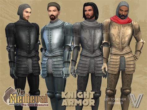 List of Armor in The Sims Medieval .